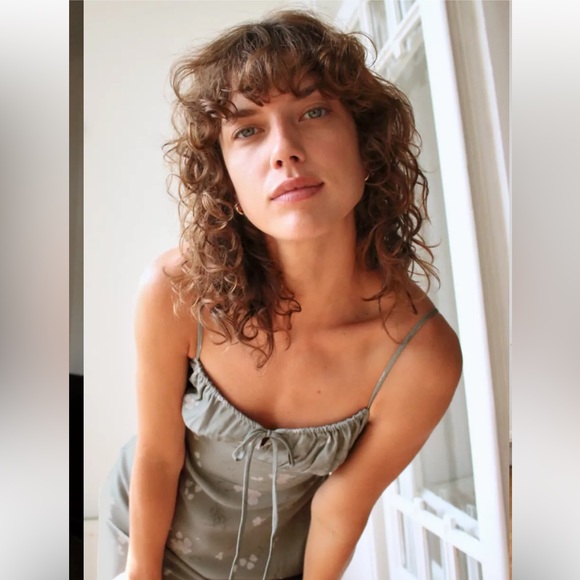 Wilfred
Bellow Mini Dress the color is a gorgeous muted green and pale pink SZ 8 - Picture 3 of 15